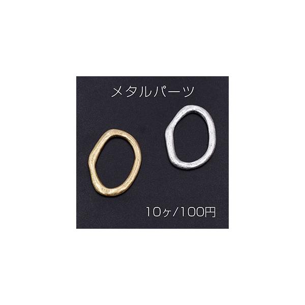 メタルパーツ 変形オーバルフレーム 20×26mm【10ヶ】 : ビーズアンド