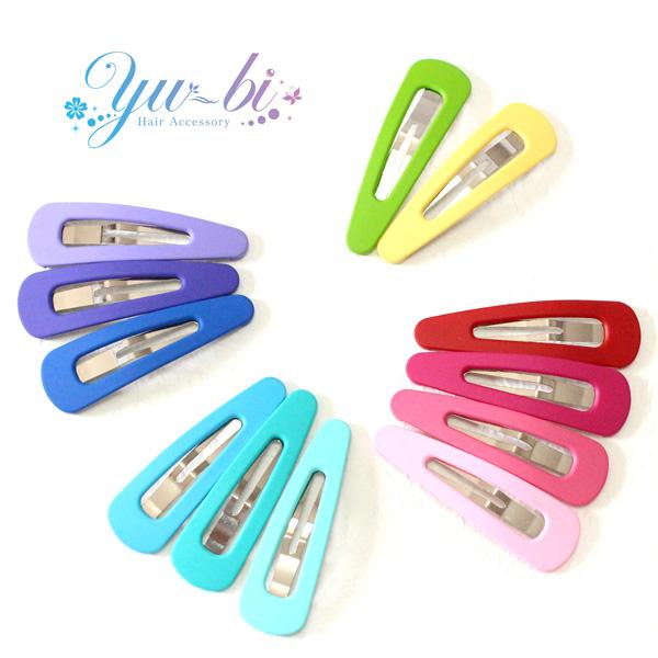 ゆうパケット送料250円】ヘアピン/カラバリ豊富！パッチンどめ