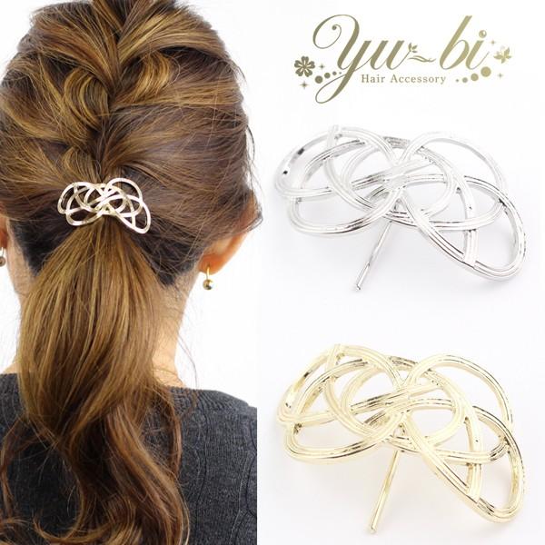 ポニーフック メタル 水引風 Pn2 シルバー ゴールド メッキ ヘアフック ヘアカフ ヘアカフス ヘアアクセサリー 髪飾り ヘアゴム ヘアピン Pn2 優美 Accessory 通販 Yahoo ショッピング