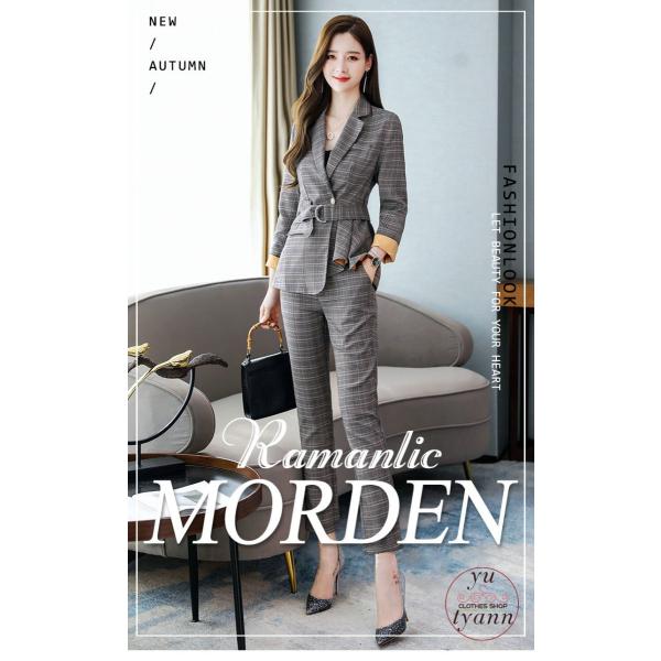 パンツスーツ レディース フォーマル オフィス ビジネス かっこいい カジュアル 大きいサイズ 結婚式 カラースーツ おしゃれ 代 30代 40代 50代 卒業式 Supersport Tn