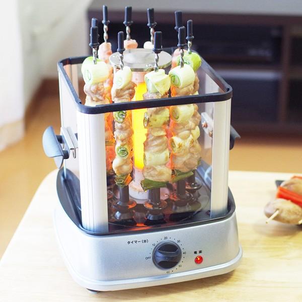 サントリー 焼き鳥メーカー KFR-0700/Y THANKO サンコー 卓上 無煙 焼き鳥器 自家製焼き鳥メーカー2 MINROTG2