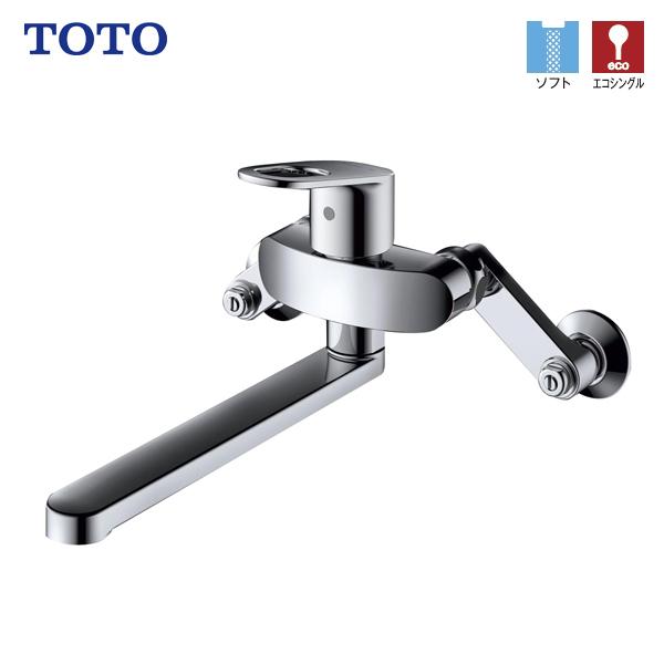 TOTO キッチン水栓 TKY01305JA 壁付シングル混合水栓 シングル TOTO キッチン水栓 TKY01305JA 壁付シングル混合水栓 シングル