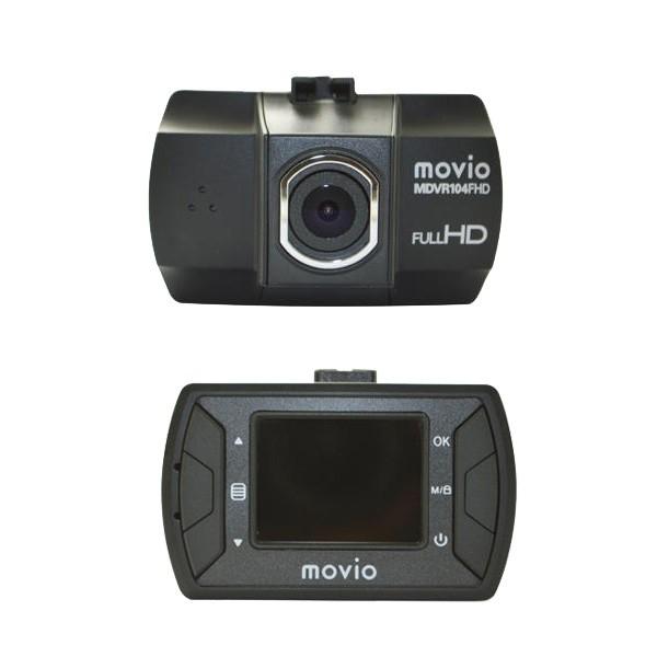 ナガオカ MOVIO フルHD 1080p ドライブレコーダー MDVR104FHD 超軽量