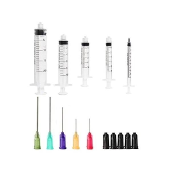 ペットの餌やり インク注入 VAPEリキッド注入 プルームテクカートリッジ再生 などに便利なシリンジ 5本セット