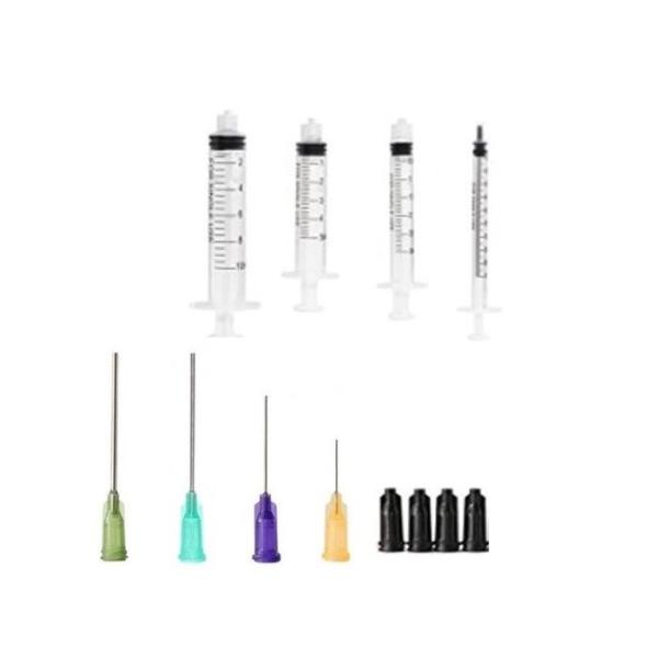 ペットの餌やり インク注入 VAPEリキッド注入 プルームテクカートリッジ再生 などに便利なシリンジ 4本セット