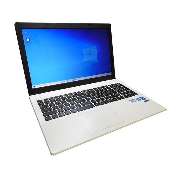 ○ASUS ノートパソコン F553M Celeron N2830 2.16GHz/メモリ4GB/HDD
