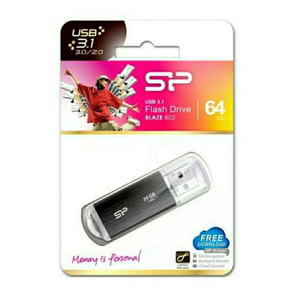 シリコンパワー 64GB USB3.1 Flash Drive - BLAZE B02