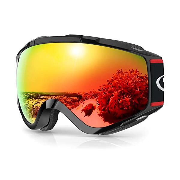 Findway] スキーゴーグル スノーボードゴーグル、スノーゴーグル、アップグレードOTG広視野球面レンズ 、防風/防雪/曇り防止 紫外線防  :ad761c0478c:ゆがふ堂本舗 通販 