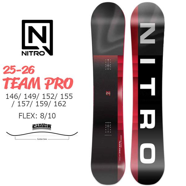 NITRO（ナイトロ） 25-26 チームプロ NITRO TEAM PRO スノーボード 板