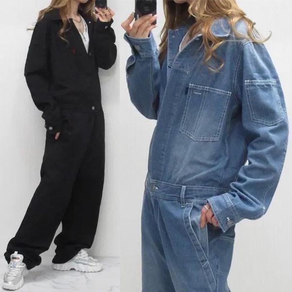 ワイドデニム つなぎ オールインワン : yugstyle.co Yahoo!店 ワイドデニム つなぎ オールインワン : yugstyle.co Yahoo!店