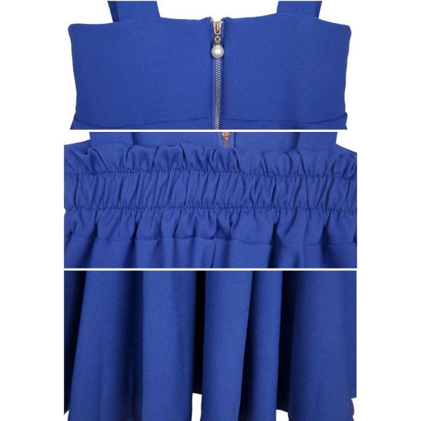 春の新作シューズ満載 スカート レディース つりスカート サスペンダー フレアスカート ひざ丈 春夏 体型カバー 可愛い ボトムス 優品 Aライン サーキュラー セール