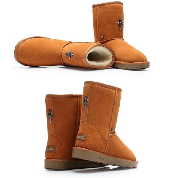 ムートンブーツ ウィンターブーツ 防寒靴 ストア 防寒シューズ レディース ミドル丈 スノーブーツ 優品 秋冬新作 セール