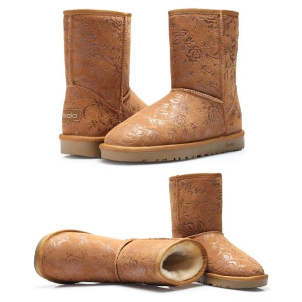 今だけ限定15 Offクーポン発行中 ムートンブーツ ウィンターブーツ 防寒靴 防寒シューズ レディース スノーブーツ 優品 おしゃれ セール 保温性 ミドル丈 コンフォート性