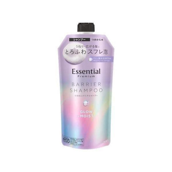他サイト： エッセンシャルプレミアム うるおいバリア シャンプー グロウ＆モイスト つめかえ用  340ml  徹底セールの商品画像