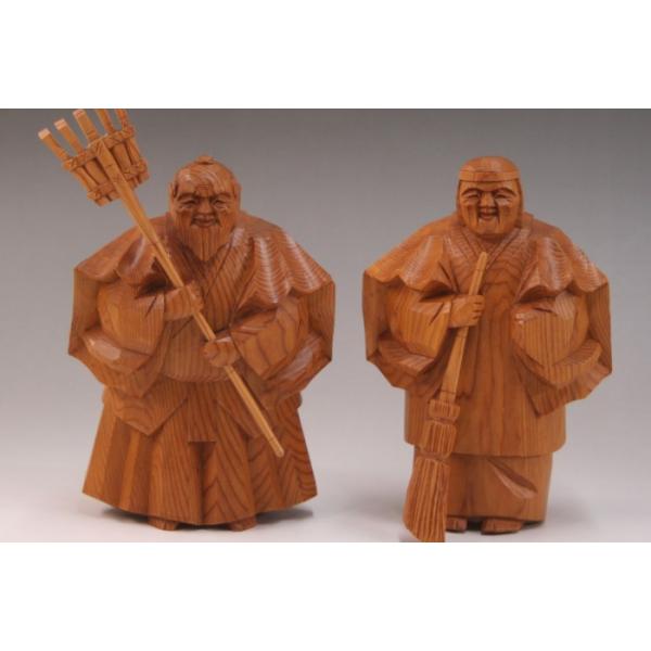 一刀彫　高砂人形 yuinou-com_f0123