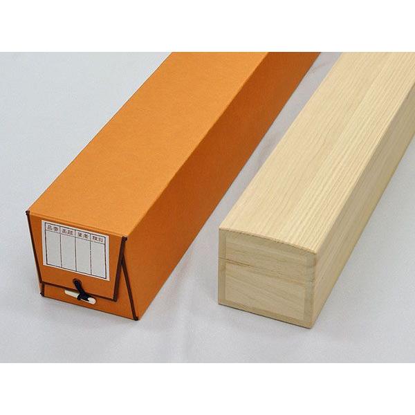 掛軸用桐箱/磨き時代箱/空箱/内寸60.7㎝×5.9㎝/掛軸☆宝船☆AB-233 掛軸用桐箱/磨き時代箱/空箱/内寸60.7㎝×5.9㎝/