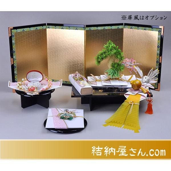 結納 ブランド結納品 相田みつを 大和一号セット スタイル2（毛せん付