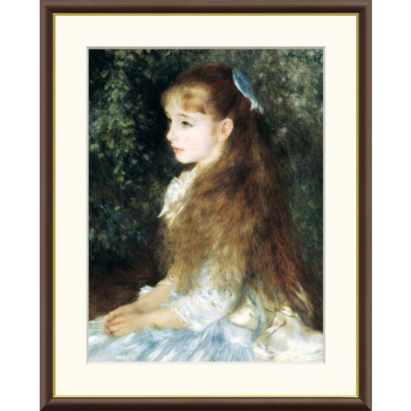 ルノワール イレーヌ・カーン・ダンヴェール嬢 （F8サイズ）（紐