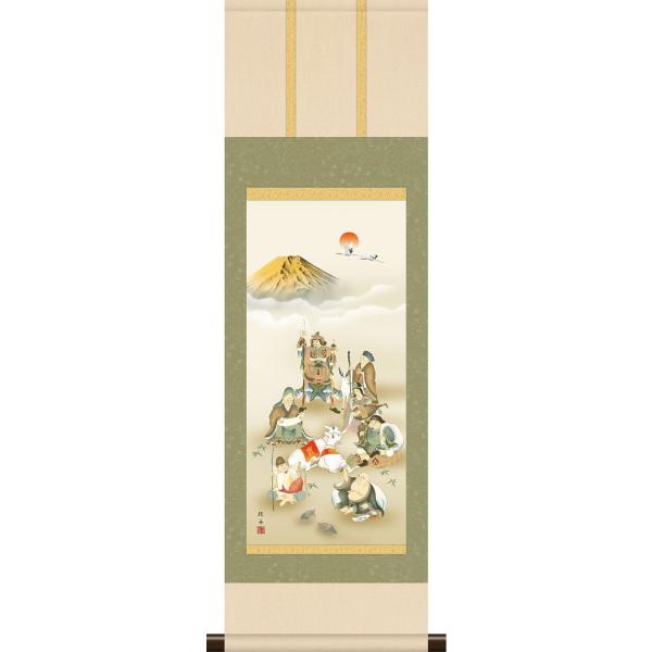 ◆28 七福神 掛軸 ◇28 七福神 掛軸