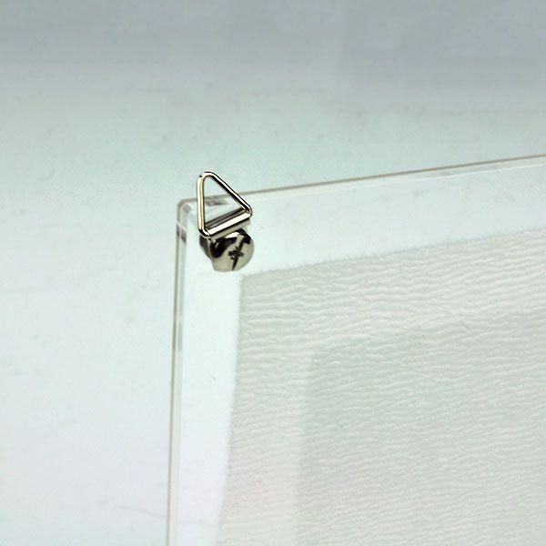 命名書アクリルフレーム用の吊り金具です。