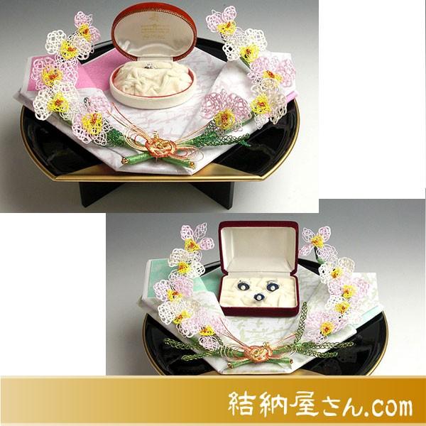 結納 記念品メインの結納品の同時交換 夢 同時交換セット（毛せん付