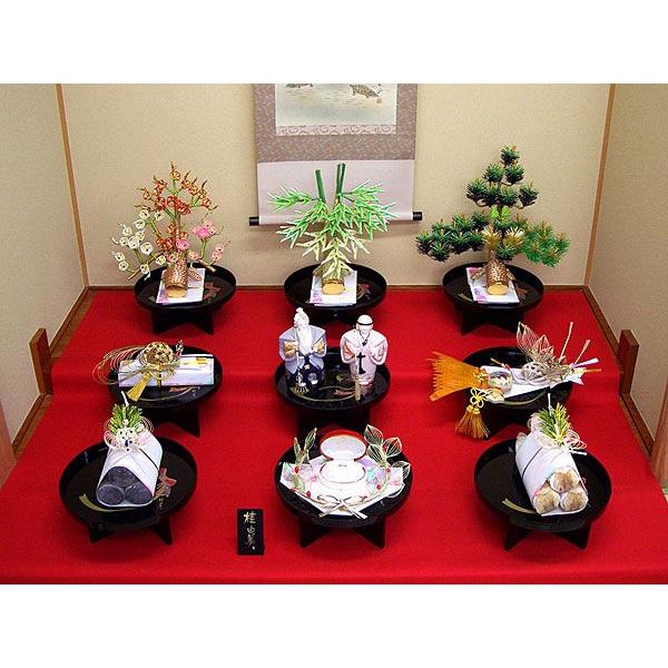 ブランド結納 桂由美 輝三号九点セットスタイル2（毛せん付） : 結納 