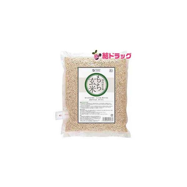 オーサワ 有機もち玄米(国内産) ( 1kg )/ オーサワ
