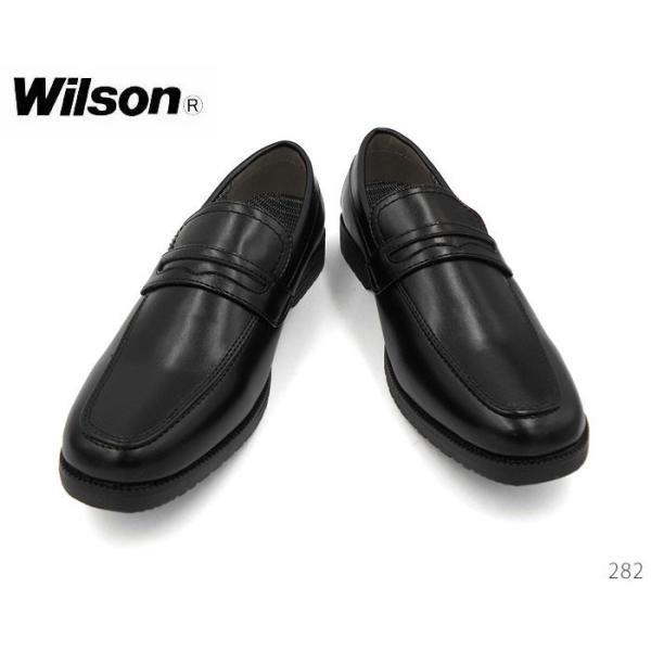Wilson（ウイルソン） ウィルソン 282 黒 メンズ ビジネスシューズ
