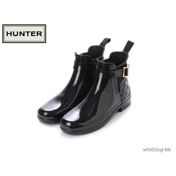 HUNTER ハンター リファインド グロス キルテッド チェルシー