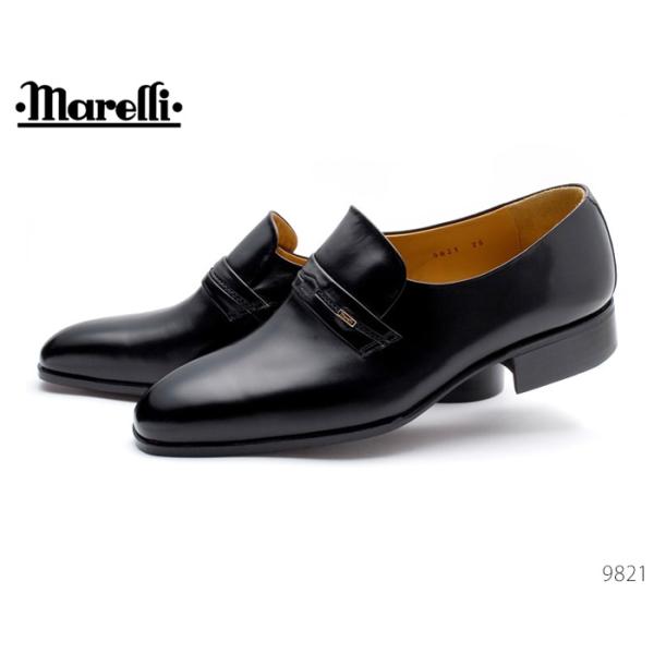 マレリー Marelli 9821 リフレッシュー ビジネス メンズシューズ 本革