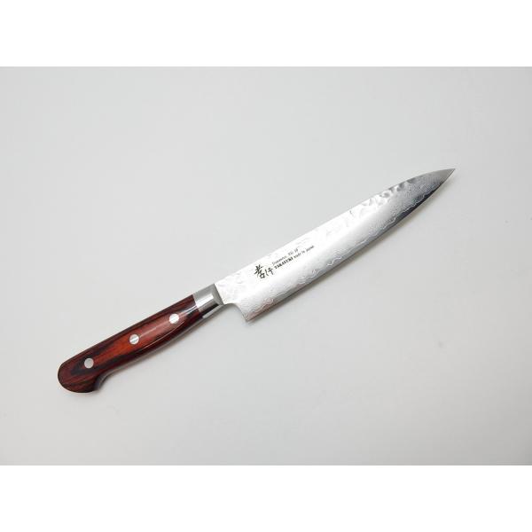 堺孝行 堺孝行《33層鎚目ダマスカス》ペティ 150 mm【マホガニー柄