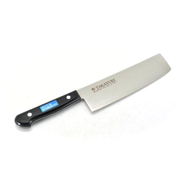 堺孝行 堺孝行 S/S《PC柄カラーシリーズ》PC黒柄 巾広菜切 180 mm : 唯