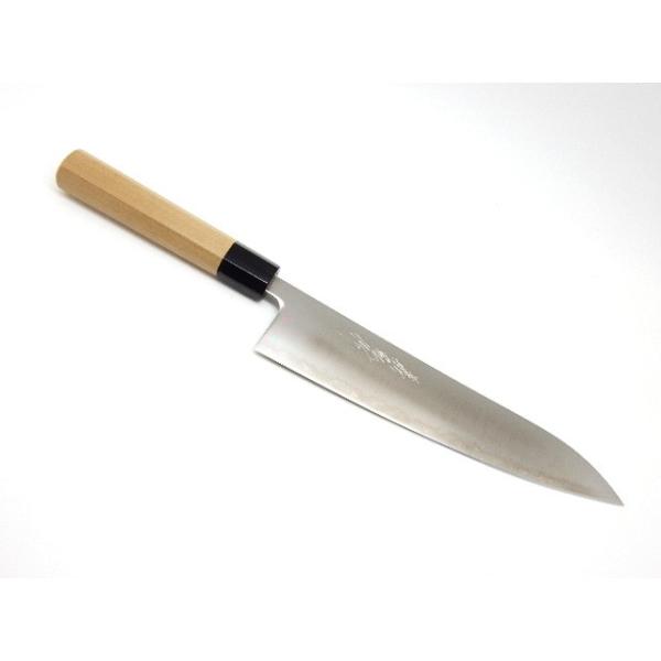 義弘《青紙スーパー》和牛刀240 mm【八角水牛柄】 : 唯千里 - 通販