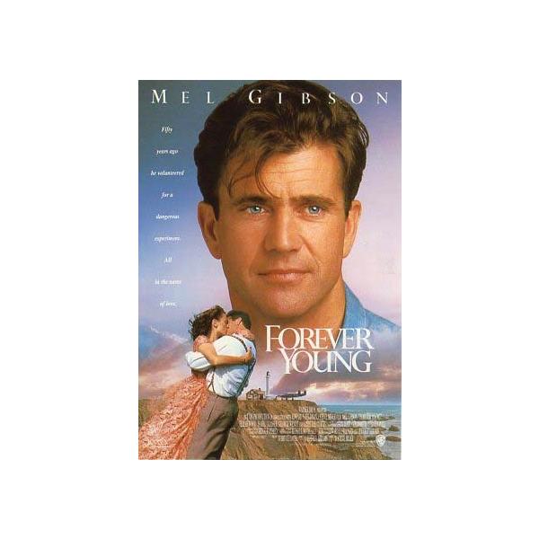 ポストカード フォーエヴァー・ヤング 時を越えた告白 ファンタジー映画 メル・ギブソン 男優 ジェイミー・リー・カーティス 女優 シネマ