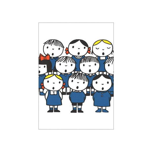 miffy - ディック・ブルーナ　額入りポスター　演奏する子どもたち　オーケストラ　年代物 miffy - ディック・ブルーナ 額入りポスター 演奏する子どもたち