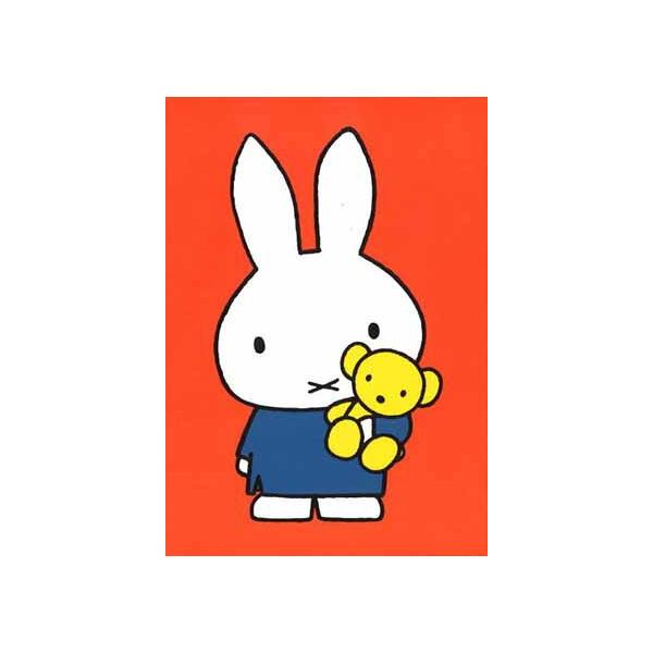 ポストカード イラスト ミッフィー ディック ブルーナ 大好きなくまのぬいぐるみを抱えたミッフィー 絵本 キャラクター 動物 かわいい Db045 ユージニアyh 通販 Yahoo ショッピング