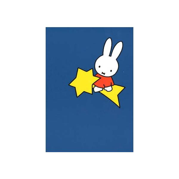 ポストカード ミッフィー ディック・ブルーナ ミッフィーと流れ星 キャラクター 動物 かわいい イラスト