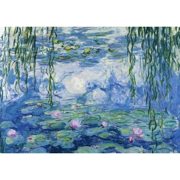 ポストカード モネ「睡蓮」105×148mm 名画 花 郵便はがき コレクション アート