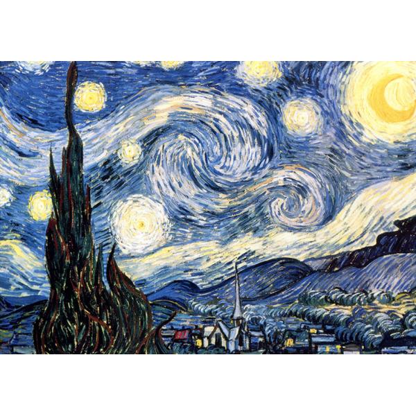 ポストカード ゴッホ「星月夜」105×148mm 名画 郵便はがき コレクション アート
