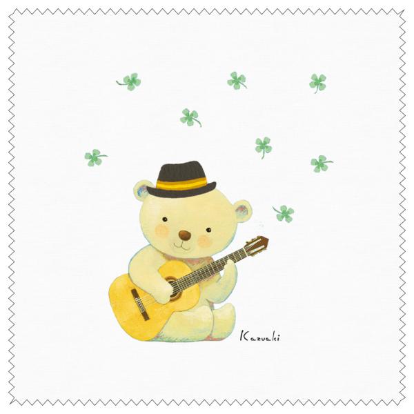 クリーニングクロス 山田和明 くまギター ミュージック 絵本作家 メガネ拭き 雑貨 かわいい 動物 楽器 Kyg 104 ユージニアyh 通販 Yahoo ショッピング
