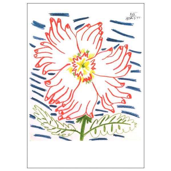 ピカソの女の花飾り ピカソの女の花飾り