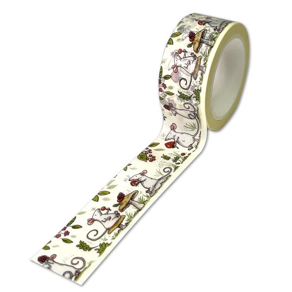 マスキングテープ 和紙テープ 2cm×10M アニタ・ジェラーム イチゴのティー 動物 文房具