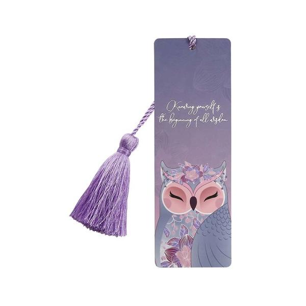 オーストラリアのデザイナーがフクロウの動物をモチーフに生み出したWise Wingsのブックマークです。マットな紙質に箔押し加工が施されたしおりにタッセルが付いています。また、フクロウに「教養」「知識」「希望」などの願いを込めて作られていま...