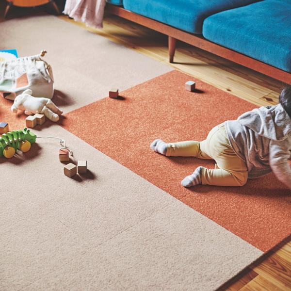 ※ご注意：こちらは商品見本のカットサンプル専用ページです※【種類】住宅用タイルカーペット【サイズ】＜約20cmｘ10cm 程度＞※カット箇所はランダムとなります【メーカー/カタログ】東リ（TOLI） ファブリックフロア Vol.5カーペット...