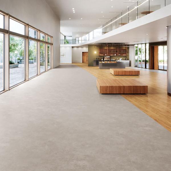 新品美品！グレー！東リ ノンワックス リノリューム 端材 東リ (カットサンプル) 複層ビニル床シート ノンワックス