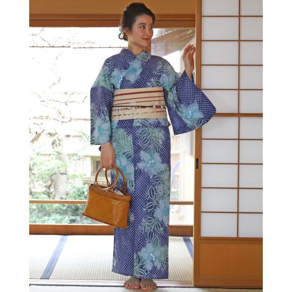 有松絞り浴衣 女性浴衣 帯 下駄 セット レトロ 浴衣 紺 ネイビー 水色 ブルー 花柄 Buyee Buyee Jasa Perwakilan Pembelian Barang Online Di Jepang