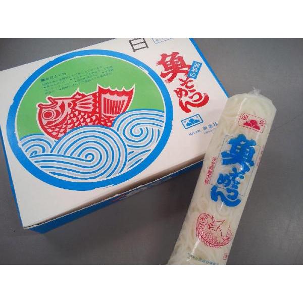 ●新鮮な魚を主原料として作られております。すり身をそうめん状の麺に仕立てました。●吸い物の実に、茶碗蒸しに・・・●酢の物または、わさび醤油でも！原 材 料：魚肉(たら・はも)、食塩、みりん、卵白、加工デンプン（小麦由来）、ソルビトール、調味...