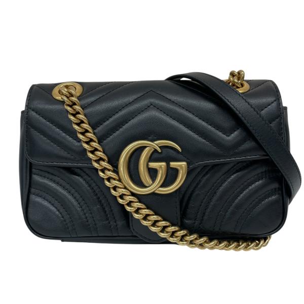 GUCCI レザーベルト GC マーモントぐっち GUCCI - グッチ GUCCI GGマーモント ベルト 衣料品 レザー
