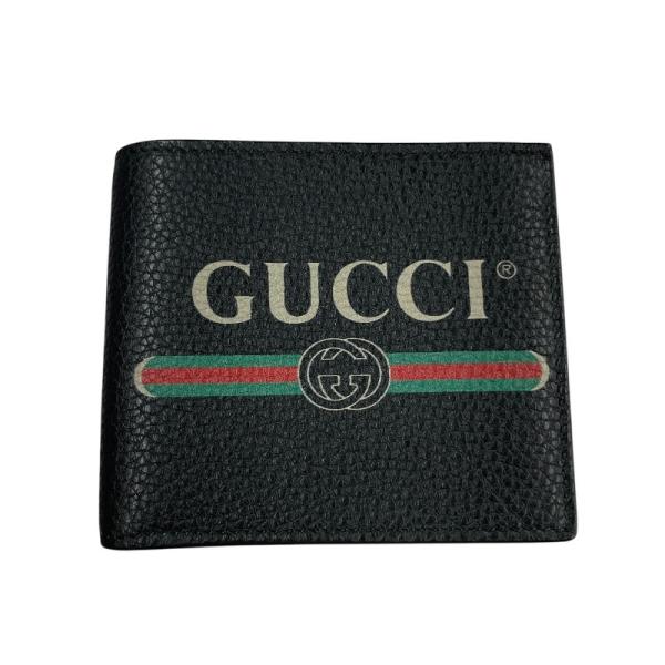 GUCCI（グッチ） 【GUCCI】グッチ ヴィンテージロゴ 496316 二つ折り