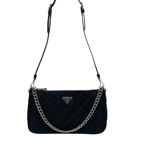 PRADA 【PRADA】プラダ キルティング チェーン 1BH026